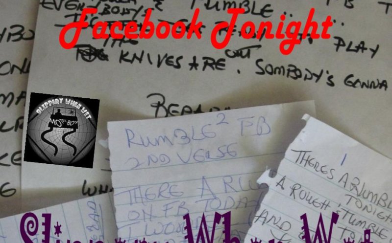 There's A Rumble On Facebook Tonight MP3 Slippery When Wet